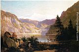Thomas Hill Mountain Lake painting